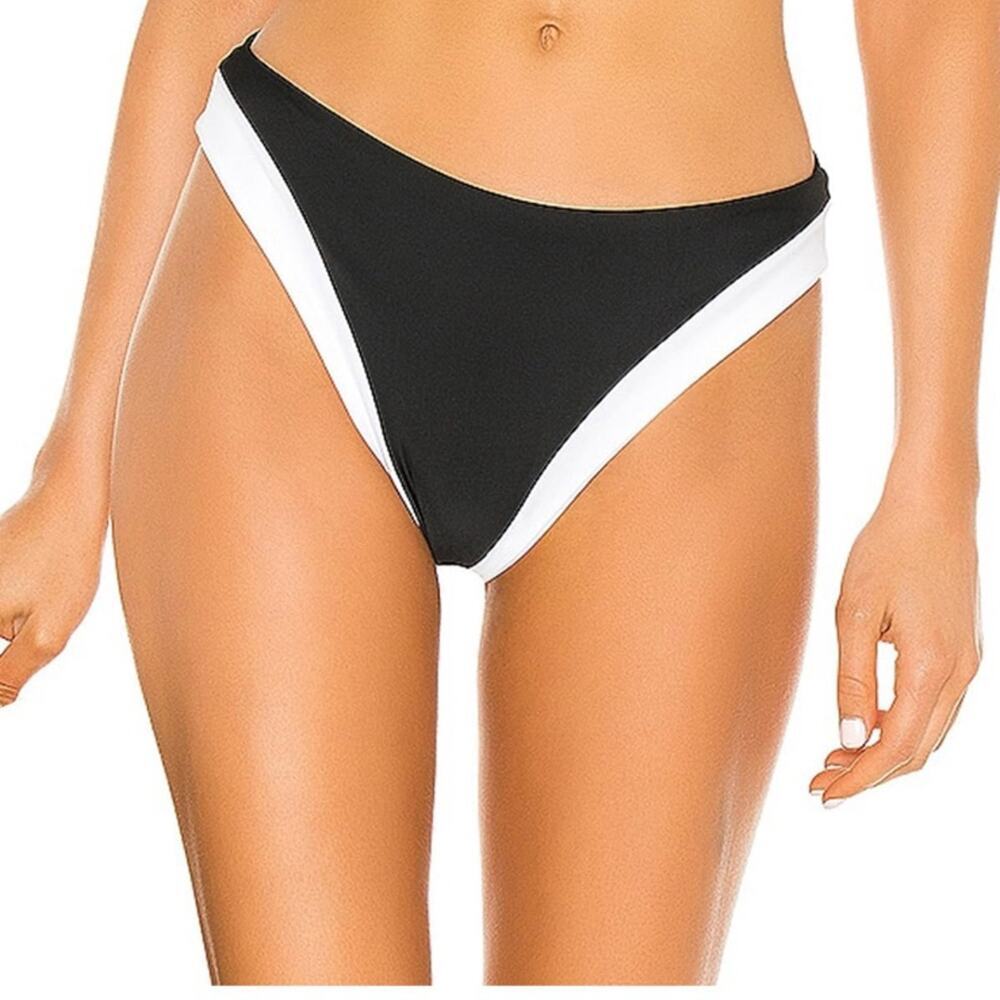 High Cut Plus Size Bikini Bottom